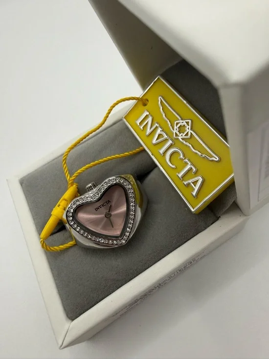 Invicta Mini Angel Women's Ring Watch - 18.5mm, Steel (49571) - Picture 3 of 6